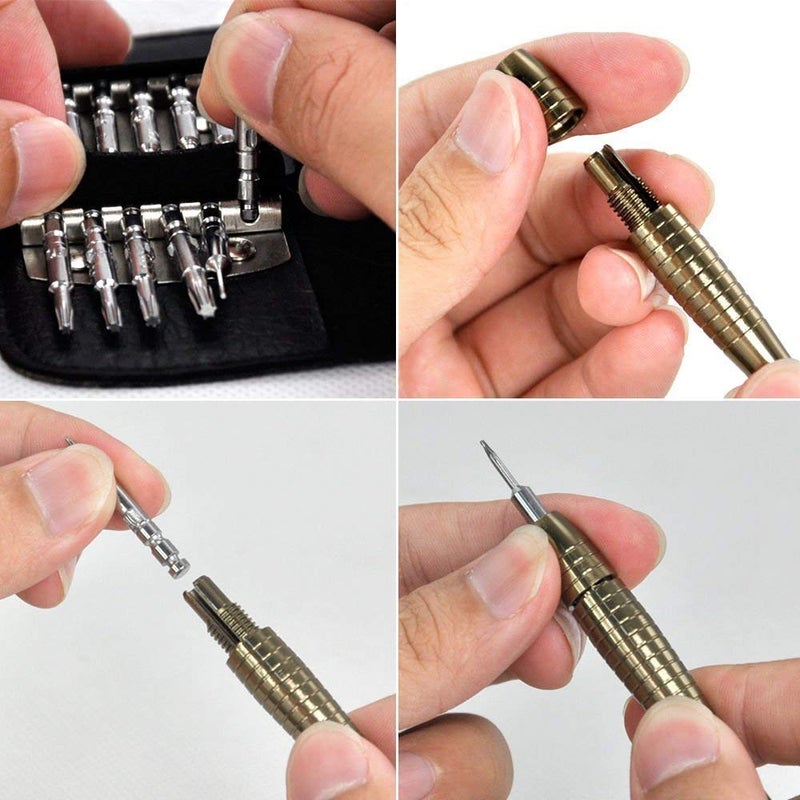 GOCART WITH G LOGO GOCART WITH G LOGO 25 in 1 Magnetic Hardware Repair Tool Set, Professional Screwdriver & Socket Kit - Image 4