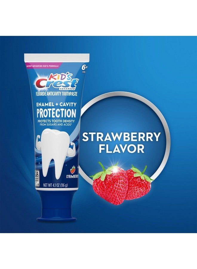 كرست معجون أسنان كريست للأطفال لحماية مينا الأسنان والتسوس، 4.1 أونصة (عبوة من 3 قطع) - Image 4
