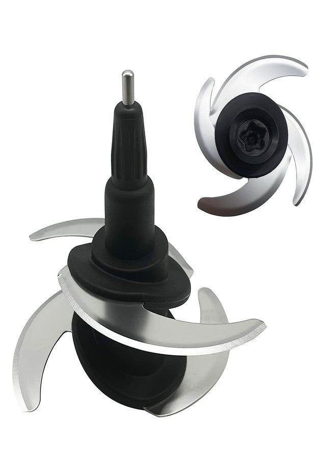 SYWAN Blender 4 Blade Compatible with Ninja 64oz 72oz Food Processor Bowl Chopping Blade 319KKU770 8-Cup 9-Cup Pitcher CT682SP BL681A BL682 BL770 BL770AMZ and More - Image 1