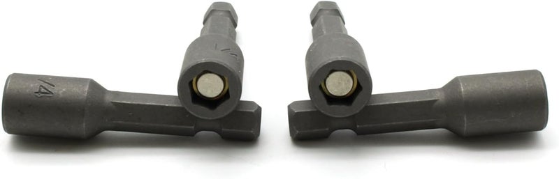 TEMO 10 pc Impact Ready Nut Driver 1/4 Inch Magnetic Nutsetter Set 1/4 Inch Shank - Image 3