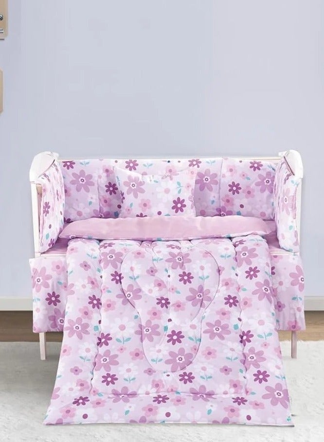 برايدس مفرش موآليد بحواجز 5 قطع - لارك - بنفسجي فاتح - زهري - Image 2