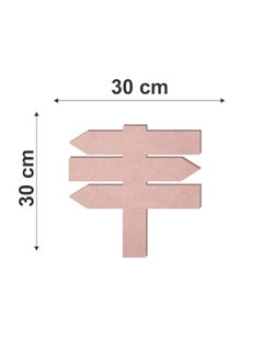 Sticker Hub Direction Wooden Cutout  - Image 3