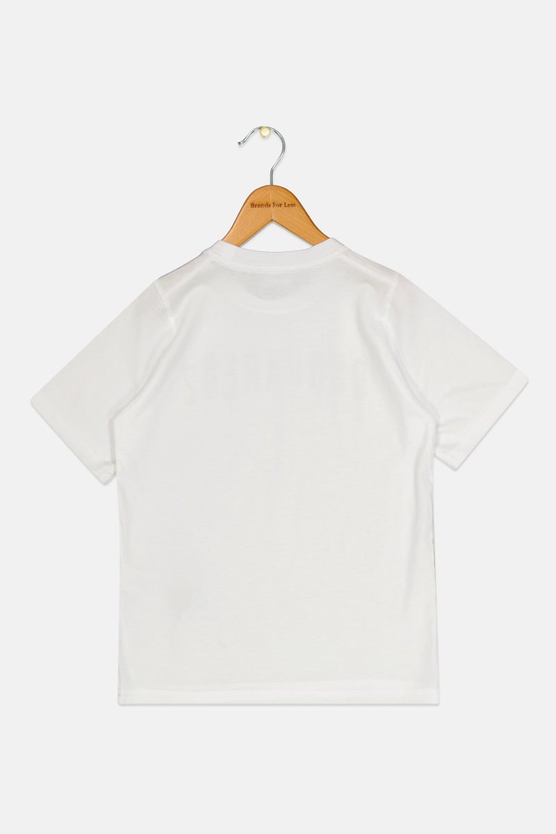 DSQUARED2 Kids Boy Short Sleeves Brand Logo T-Shirt, White - Image 2