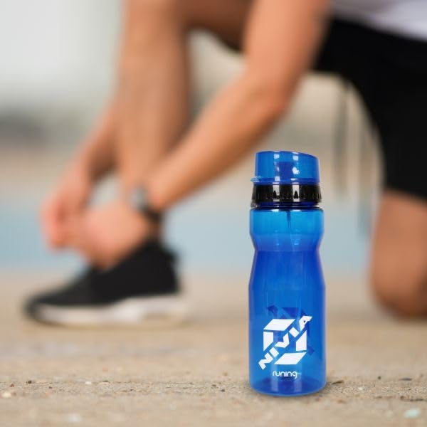 Nivia Running Sipper, Spray Sipper, For Running, Gym, Outdoor Training, Leakproof, BPA Free, 700ML (Blue) - Image 5