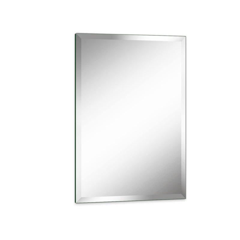 Umzodo 24x36 Frameless Rectangle Wall Mirror with 1 inch Beveled Edge for Bathroom Vanity