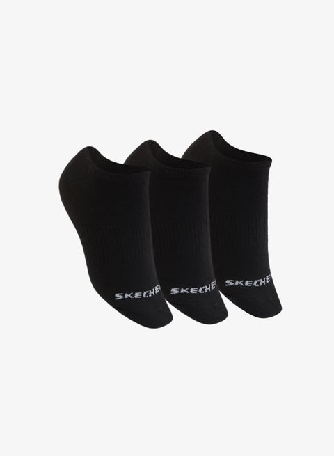 3 Pack Non-Terry No-Show Socks