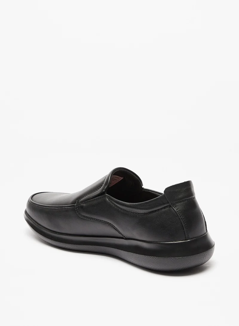 Le Confort Mens Solid Slip On Loafers