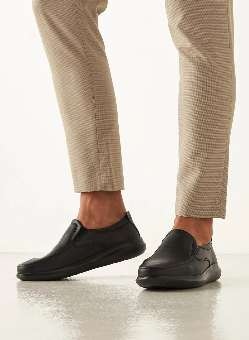 Le Confort Mens Solid Slip On Loafers