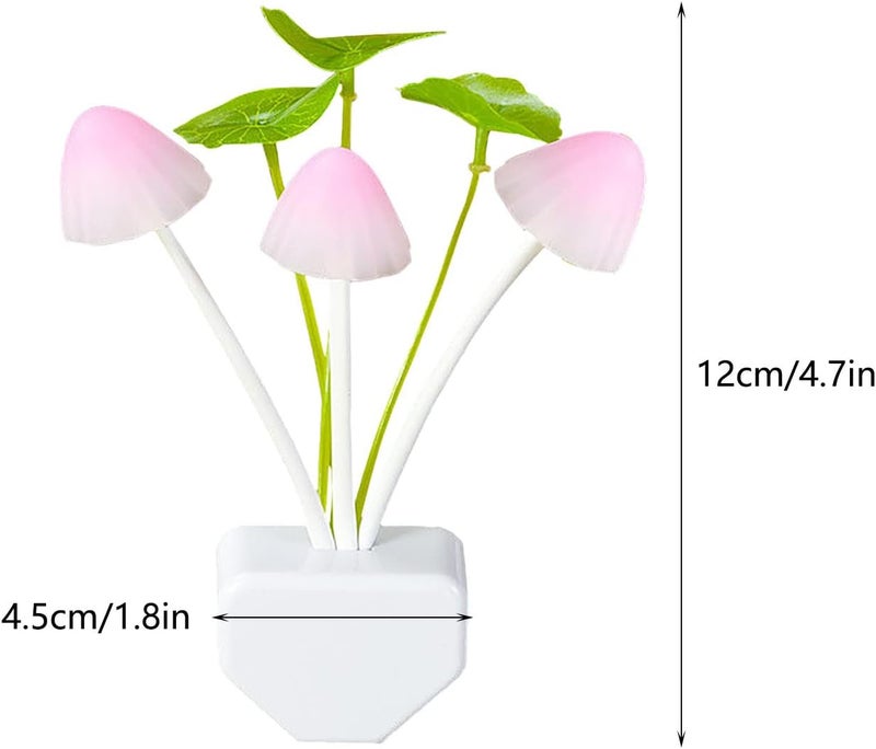 comfrt Romantic Colorful LED Night Light, Sensor Pomegranate Potted Light for Home Bedroom Plug-in Wall Lighting Decoration - Image 3