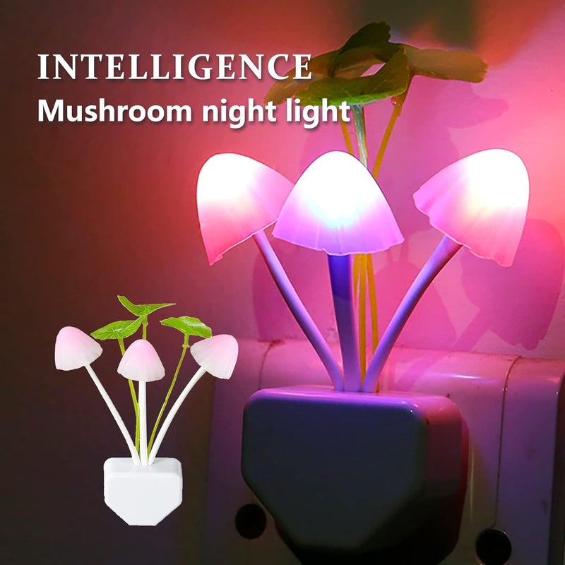 comfrt Romantic Colorful LED Night Light, Sensor Pomegranate Potted Light for Home Bedroom Plug-in Wall Lighting Decoration - Image 2
