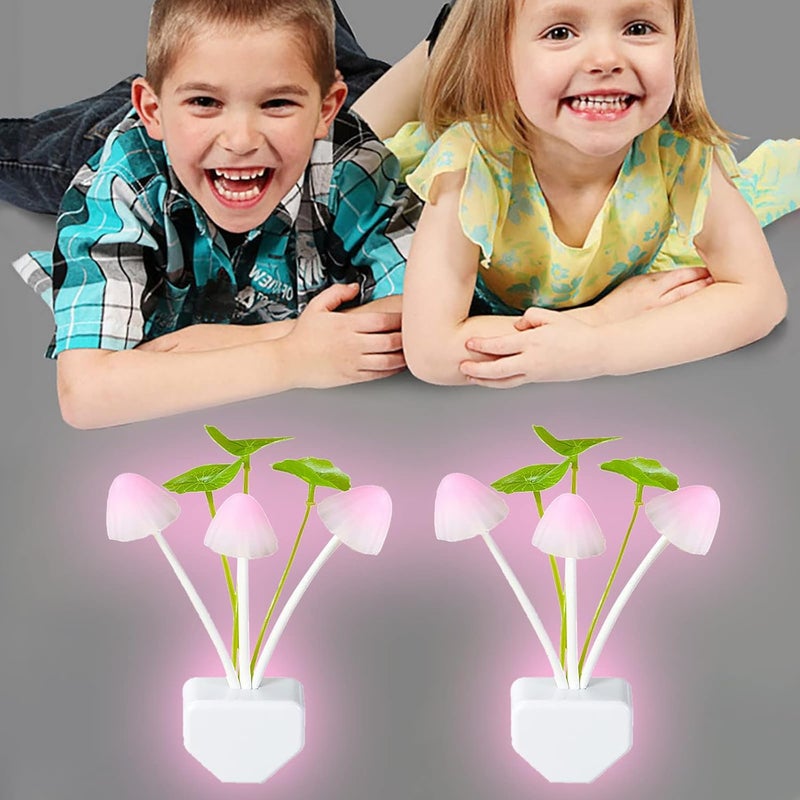 comfrt Romantic Colorful LED Night Light, Sensor Pomegranate Potted Light for Home Bedroom Plug-in Wall Lighting Decoration - Image 4