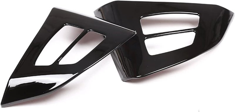 Wivplex Glossy Black ABS Steering Wheel Button Frame Trim - Image 1