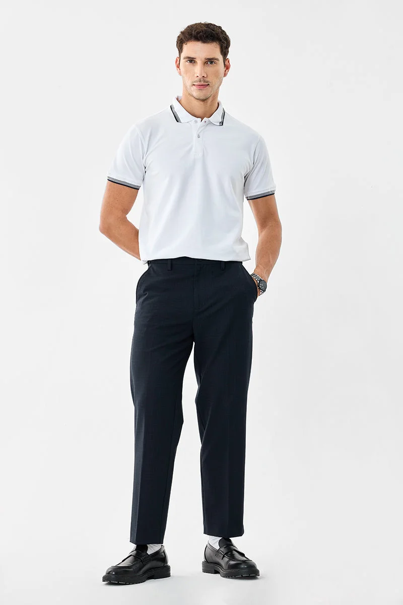 SNITCH بنطلون كاروهات بقصة عادية مطاطي