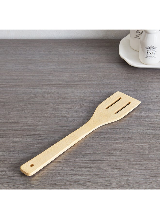Home Box Bamboo Wood Slotted Turner 30x0.8x6 cm  - Image 1