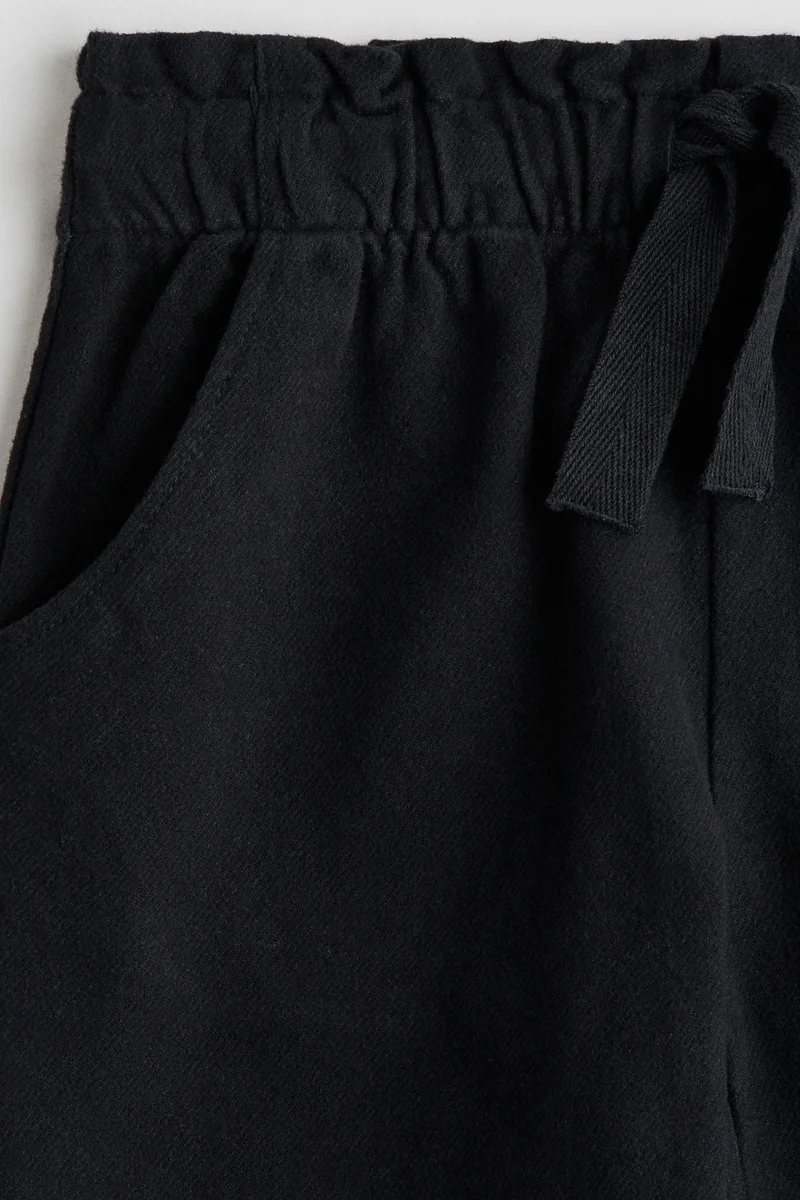 اتش اند ام بنطلون قطني بقصة ساق باريل