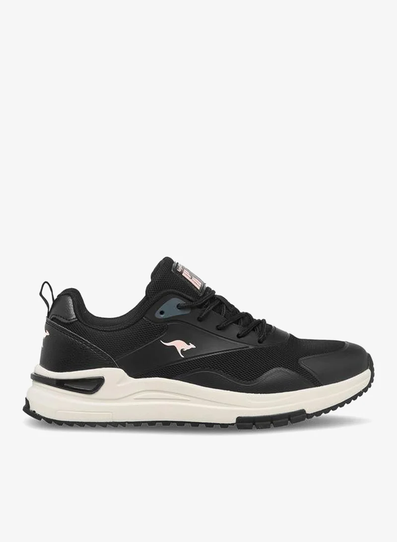 kangaROOS BLACK Women Lace-Up Sports Shoes for Women | Best Price UAE