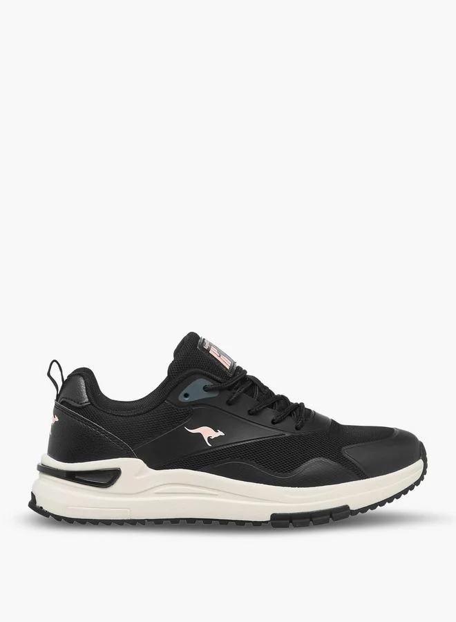 Kangaroos BLACK Women Lace-Up Sports Shoes for Women | Best Price UAE