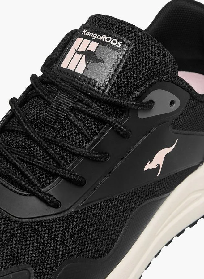 Kangaroos BLACK Women Lace-Up Sports Shoes for Women | Best Price UAE