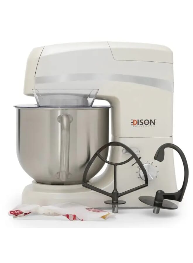 اديسون عجانة  6 وظائف 6.5 لتر استيل لؤلؤي 1000واط - Image 3