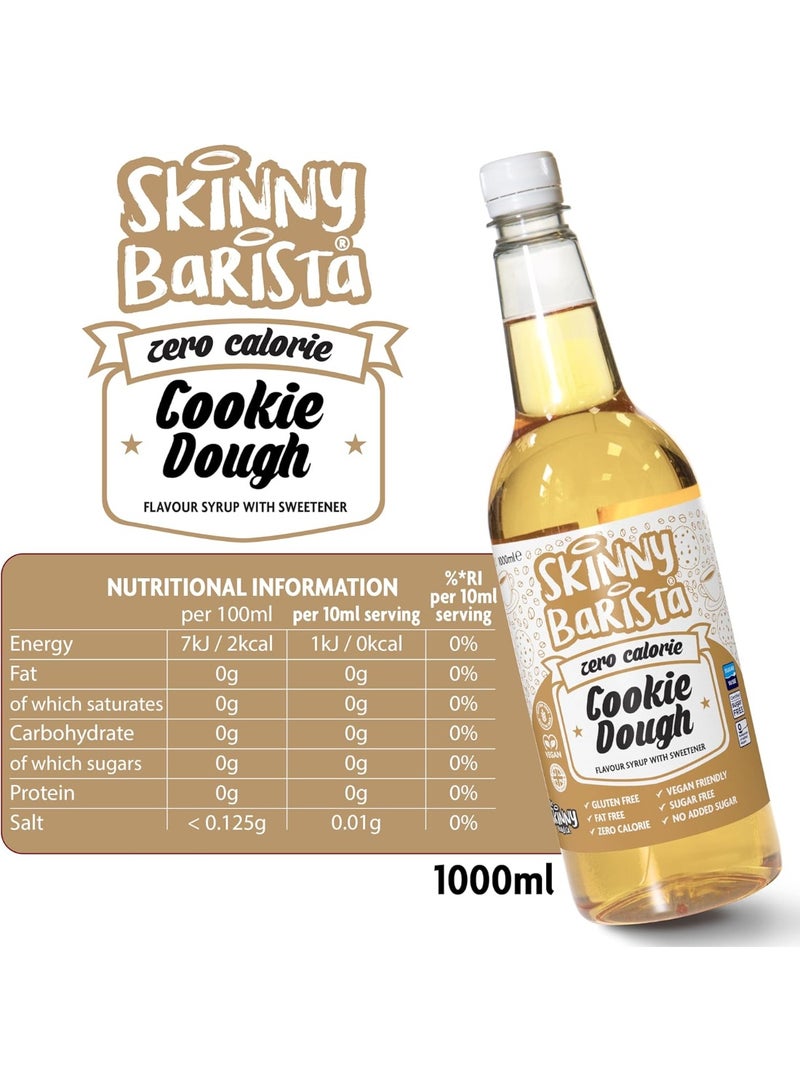 ذا سكيني فود كو. باريستا، نباتي، منخفض السعرات الحرارية، خالي من السكر، شراب باريستا 1 لتر - Image 5