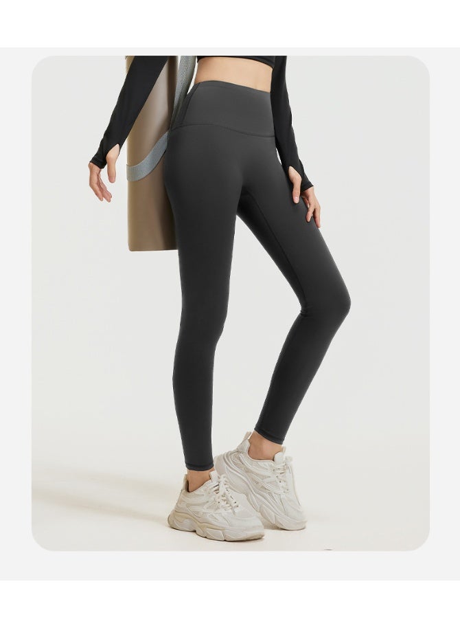 Yoga Pants For Women High Waist Elastic Hip Lift Fitness Leggings Soft Naked Feel GYM Clothes Workout Running Tights  - Image 2