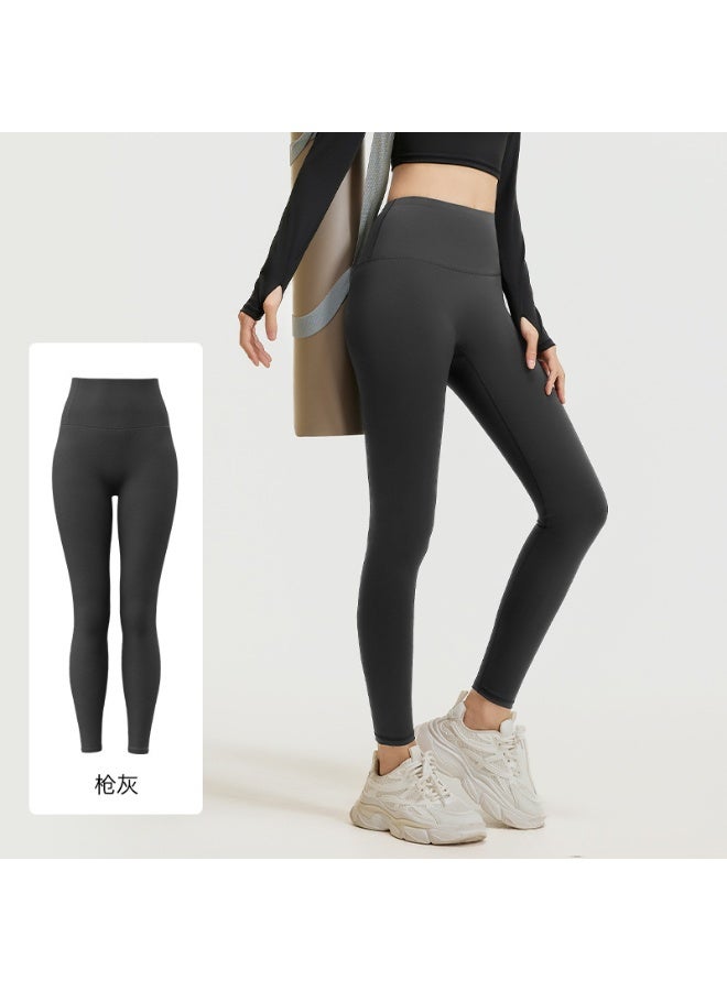 Yoga Pants For Women High Waist Elastic Hip Lift Fitness Leggings Soft Naked Feel GYM Clothes Workout Running Tights  - Image 1