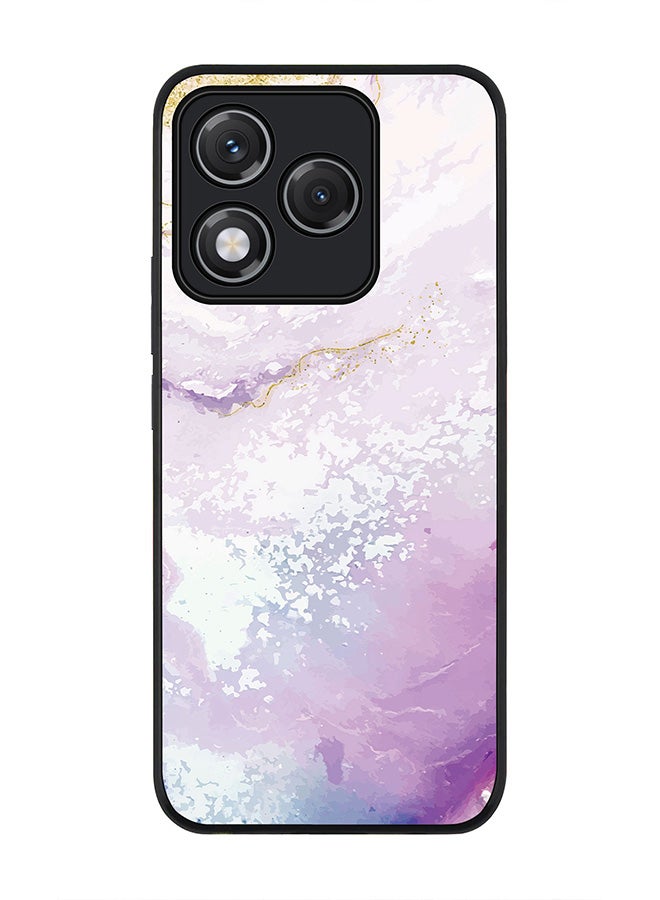 For Honor 400 Lite Case,Slim fit Camera Protection, Shockproof Thin Phone cover  - Marble Print Marine