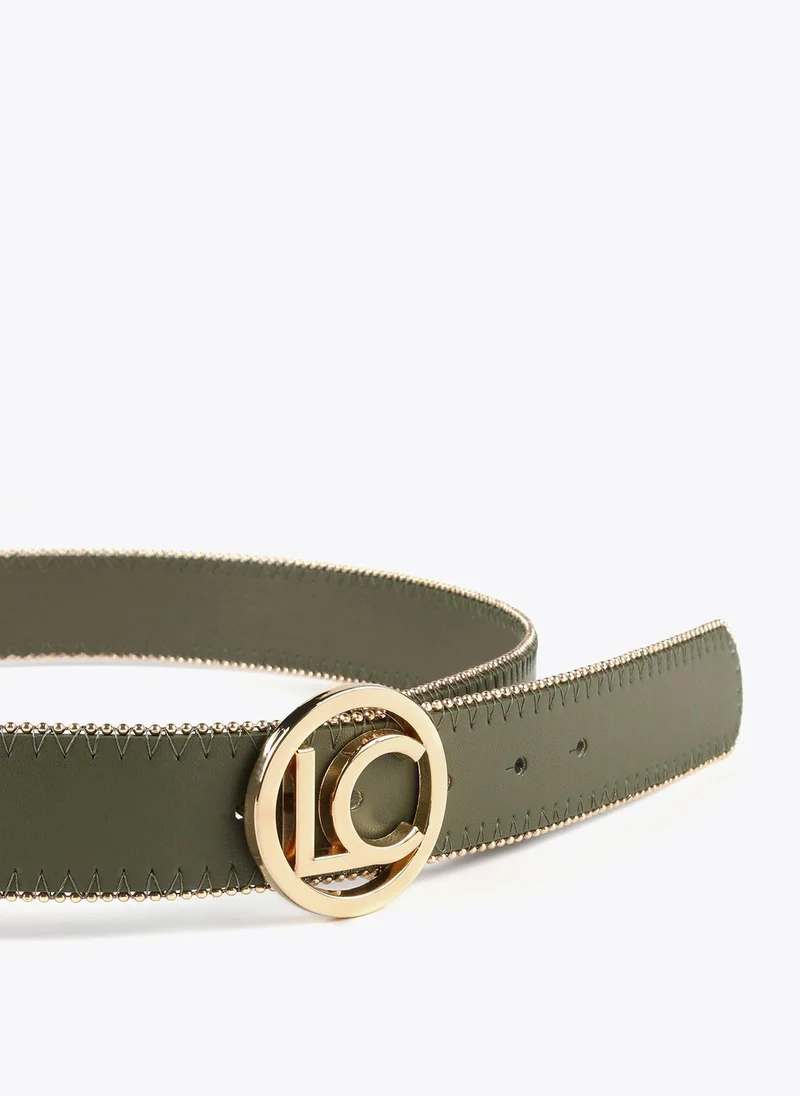 Lola Casademunt Belt with gold-toned trim