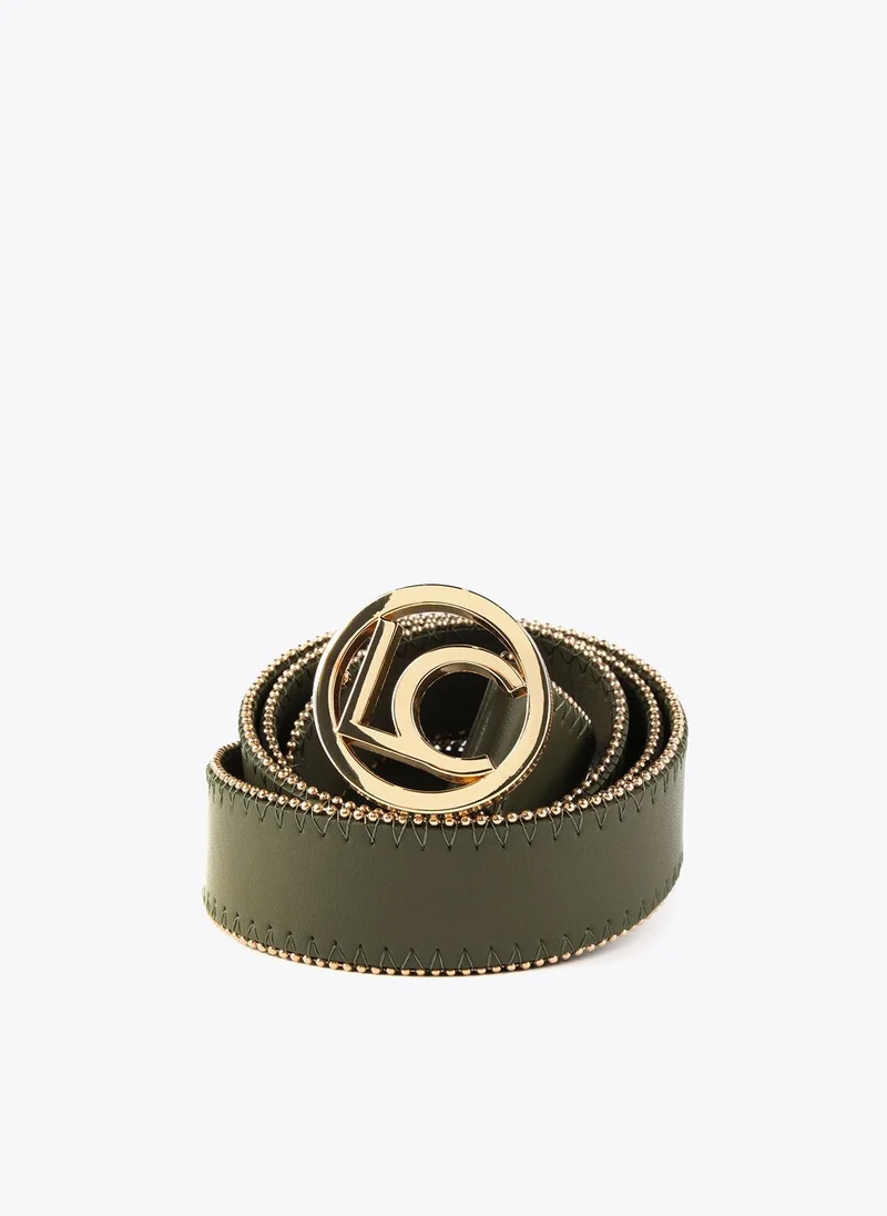 Lola Casademunt Belt with gold-toned trim