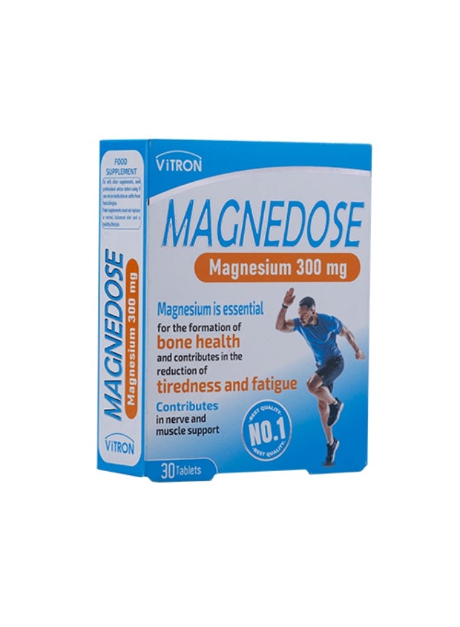 Magnedose Magnesium 300mg 30 Tablets