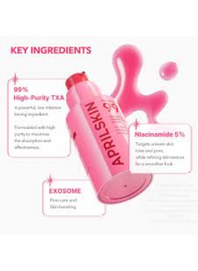 APRILSKIN April Skin Niacinamide Toning Shot 99 Specole by TXA | Skin Boosting Serum | 99% High Purity Tranexamic Acid + 3% Niacinamide 5% for Uneven Skin Tone & Pore Care | 1.6 oz - Image 4