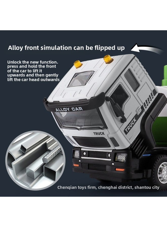 American International 1:43 City Sanitation Alloy Sprinkler Model Spray Water Road Cleaning Boy Toy Car-Color:1:50 Engineering Excavator-Boxed