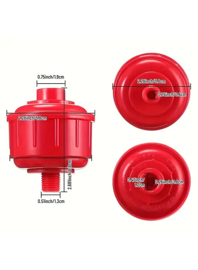 5pcs High Efficiency In Line Moisture Filters Oil Water Separators For Paint Spray Guns - Image 3