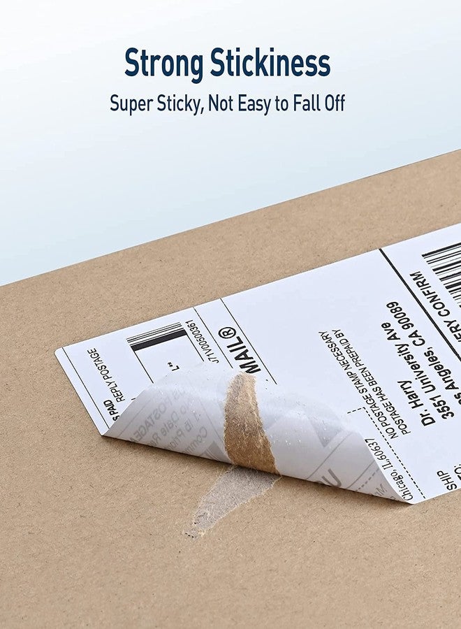 HIGH Rise Direct Cromo Paper Barcode Label Sticker 2 x 1 inch - 50mm x 25mm | 4000 Labels Per Roll | White Self Adhesive Sticker for Printing Barcoding (4 Roll Per Pack (16000 Labels)) - Image 5
