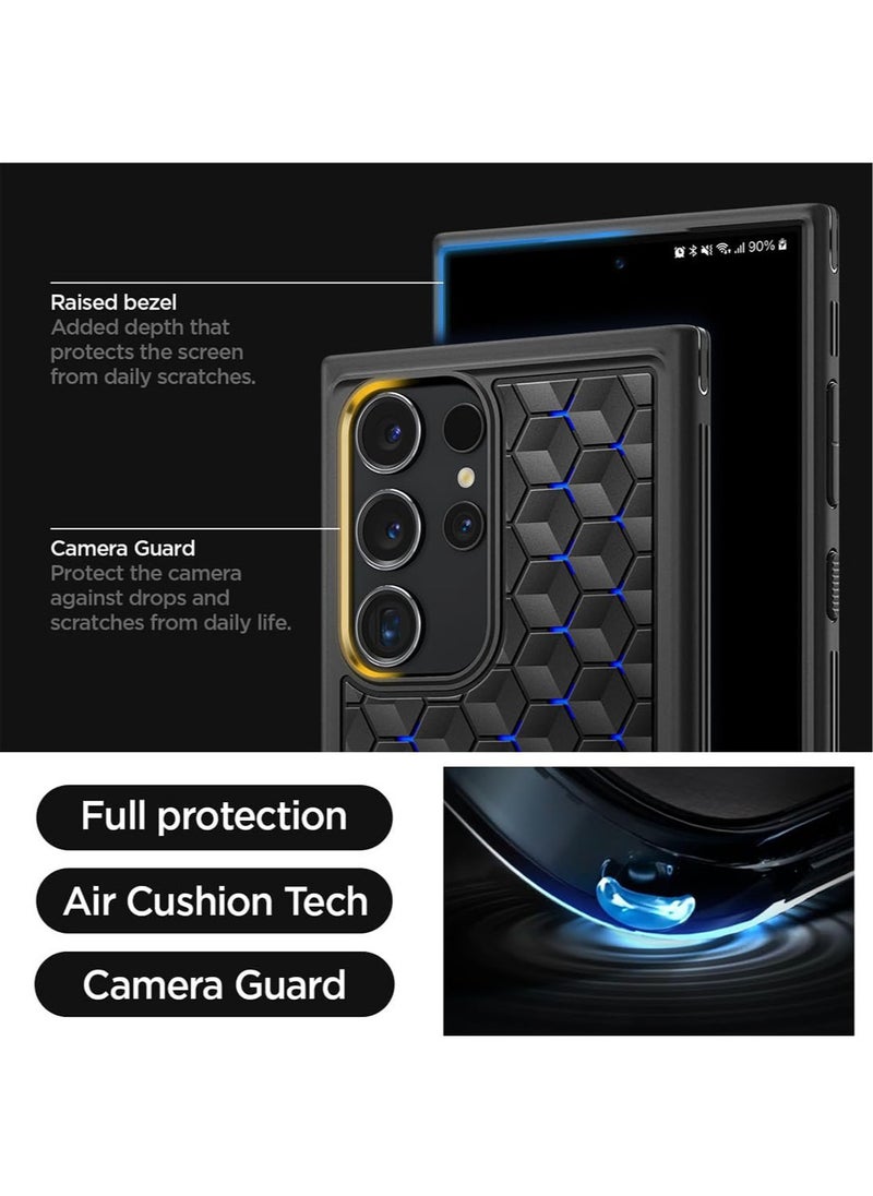 Cryo Armor for Samsung Galaxy S24 ULTRA Case Cover with [ArcticFlow Tech] - Cryo Blue