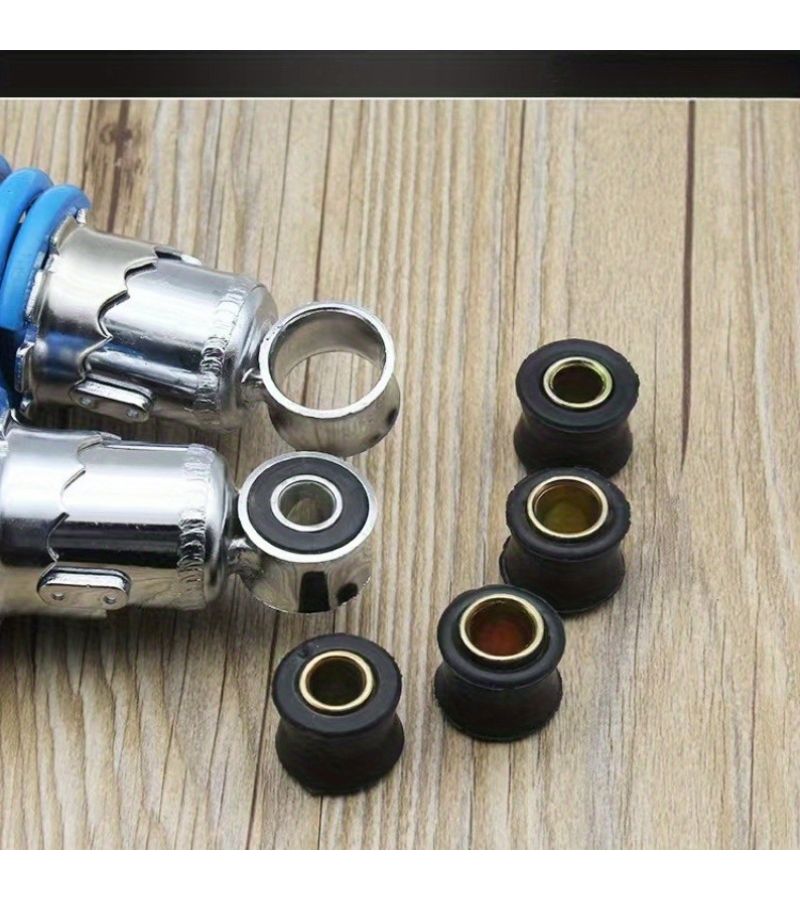 2 Pack Rubber Shock Absorber Sleeves 12mm for Motorcycle Scooter - Image 1