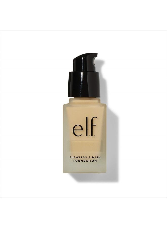 elf Flawless Finish Foundation, Lightweight & Medium Coverage, Semi-Matte Finish, Light Ivory, 0.68 Fl Oz (20mL) - Image 1