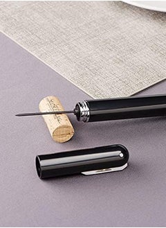 Beram Electric Opener, Pen Design, Air Pump Bottle Opener, Stainless Steel Needle, Microneedle Cork Hole, Automatic Corkscrew, Portable Multi Openers  - Image 5