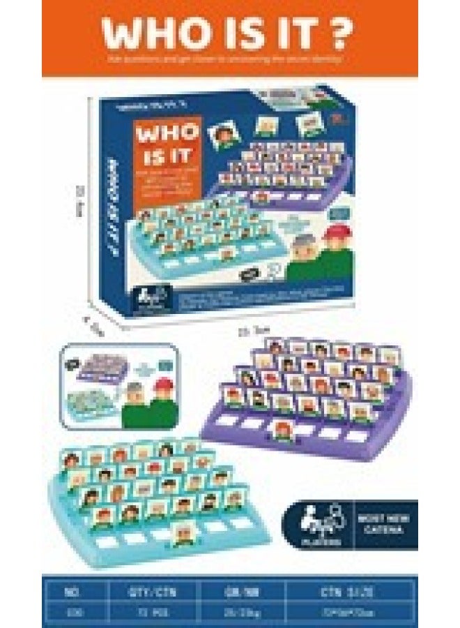 منتج لتخمين من أنا لعبة سطح المكتب تخمين الشخصية لعبة حفلة تحدي التفاعل بين الوالدين والطفل تخمين ممتع