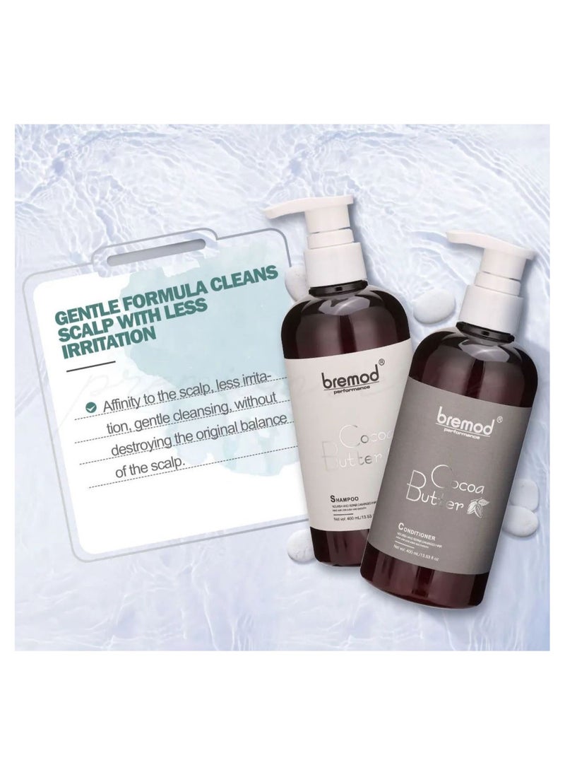 BREMOD - Bremod Hair Shampoo 400ml Cocoa Butter - Image 1