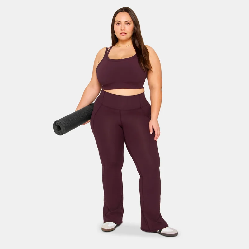 Fabletics Red Women's Principal Longline Medium-Support Training Sports Bra for Women | Best Price UAE