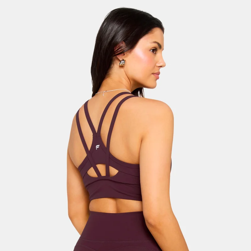 Fabletics Women's Principal Longline Medium-Support Training Sports Bra