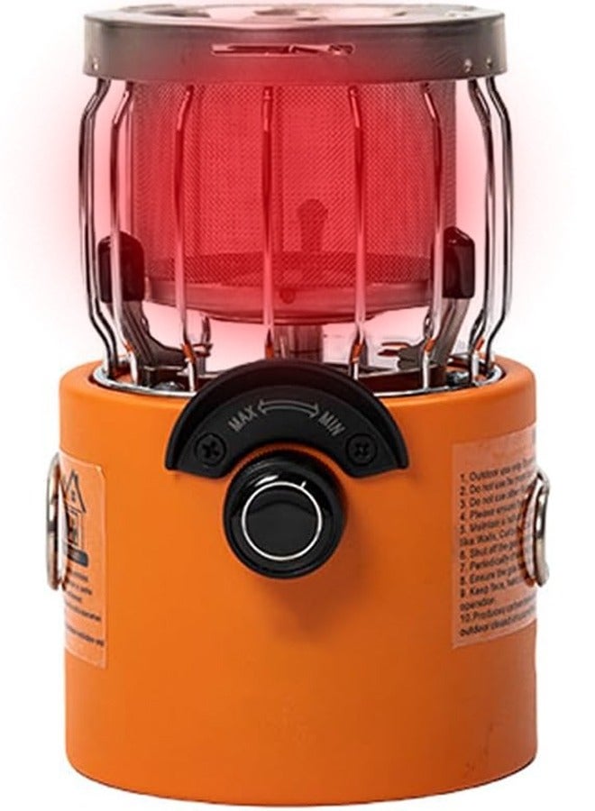 كادي ون مدفأة وموقد محمول 2 في 1بقدرة 2000 واط موقد غاز للتخييم في الهواء الطلق - Image 1