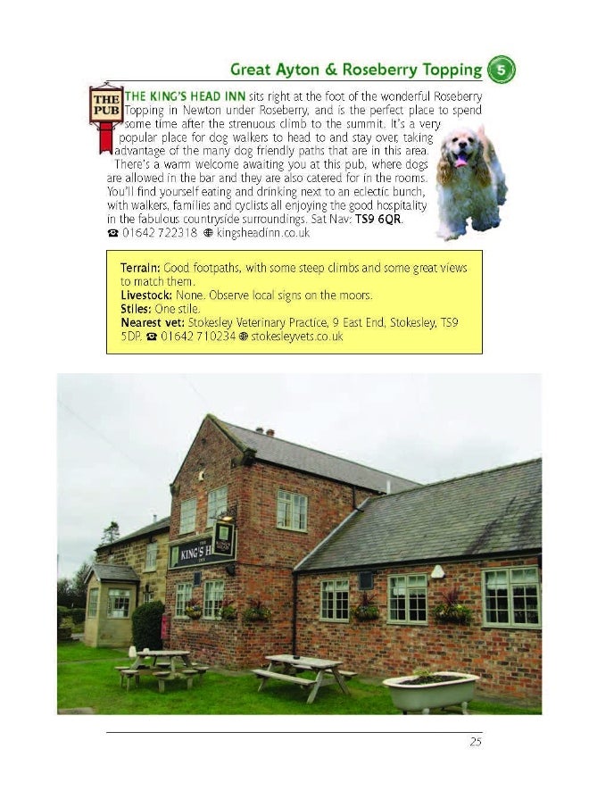 North Yorkshire Dog Friendly Pub Walks: 20 Walks in the Yorkshire Dales and North York Moors  - Image 2
