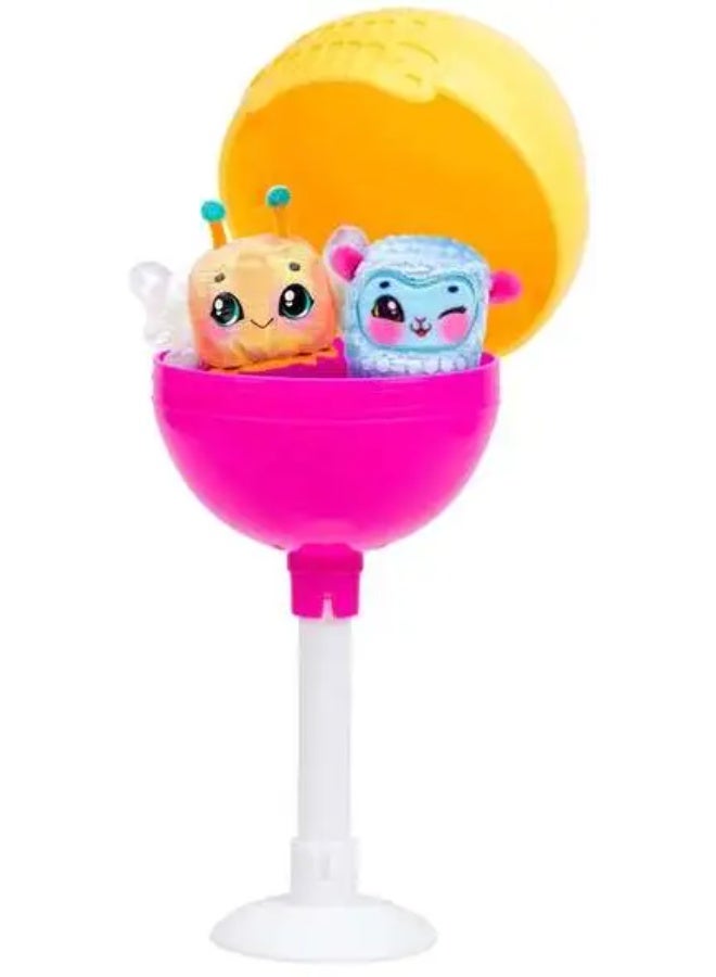 Cookeez Makery Yum Yumz S3 Single Pack, Series 3, Full of Fun & Yum, Sweet Scented Plush Surprises Inside A Lollipop, 30+ Plush Candy Pets to Collect - Image 2