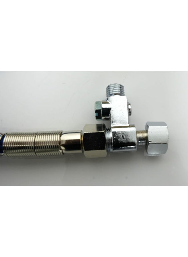 Naomoto Japan HSP 520 All Steam Iron 2.0m Steam Teflon Hose With Inner Tube and junction Set Drain Condition on Hose made in Japan - Image 3