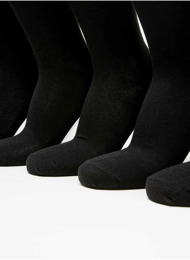 LBL by Shoexpress Men Solid Calf Length Socks - Set of 7