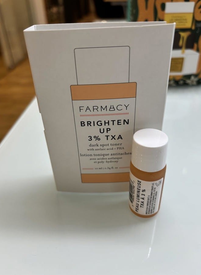 FARMACY 3% TXA Brightening Toner for Face - Powerful Dark Spot Corrector & Face Toner with Azelaic Acid & PHA, 10ml - Image 3