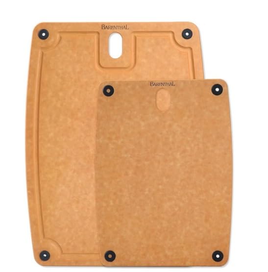 Barenthal 2PC Cutting Boards for Kitchen Dishwasher Safe EcoFriendly Composite Cutting Board Reversible Chopping Board with Handles Juice Grooves Small Medium Cutting Board for Kitchen
