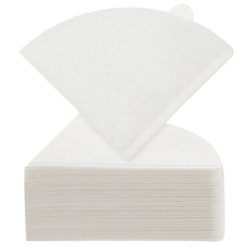 Prudiut 200 Count Coffee Filter V60 Filter 02 White Cone Coffee Filters Disposable Pour Over Coffee Filter 24 Cups 